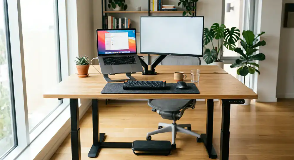 Ergo Focus height-adjustable desk